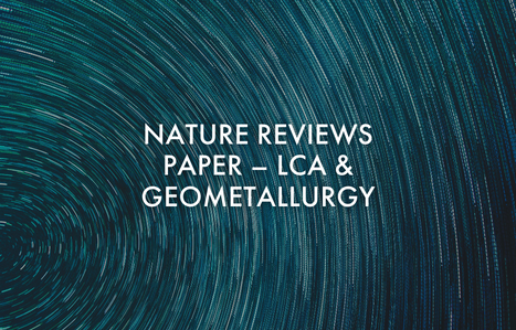Nature Reviews Paper – LCA & Geometallurgy image