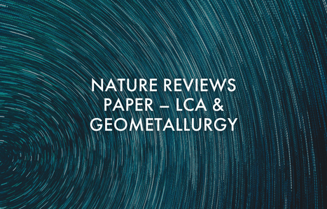 Nature Reviews Paper – LCA & Geometallurgy image