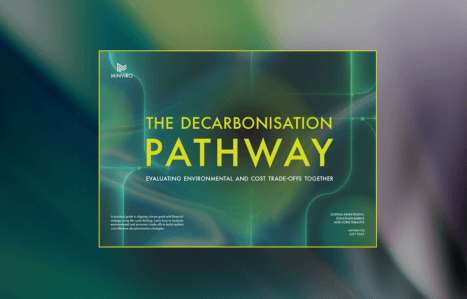 The Decarbonisation Pathway: Evaluating Environmental and Cost Trade-Offs Together image
